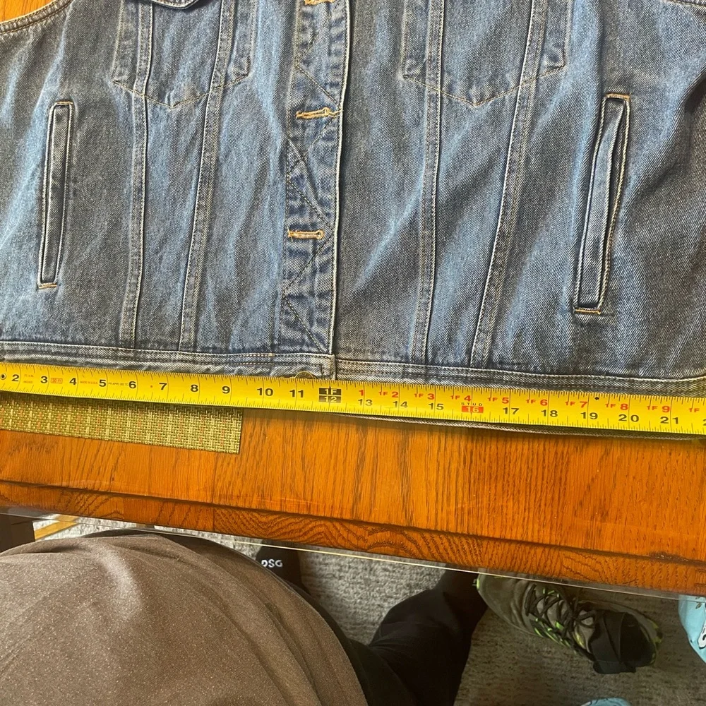 Vintage XL Eddie Bauer Denim Vest